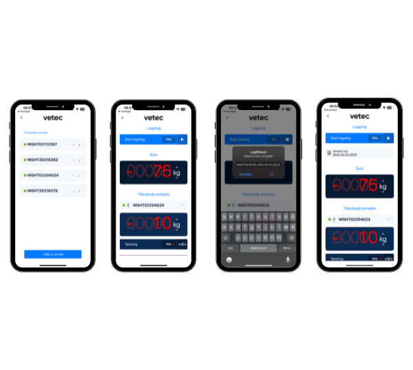 Connect to the Vetec App